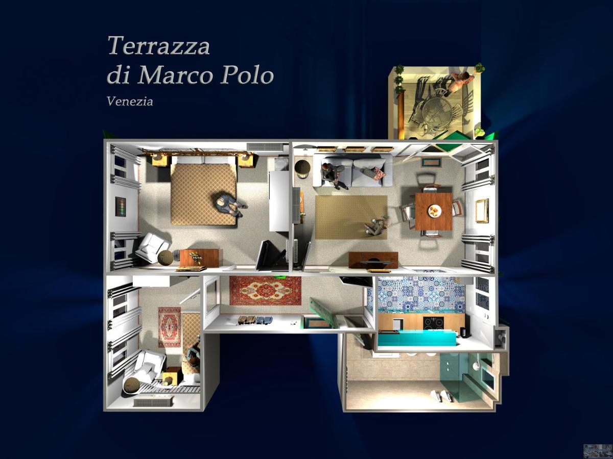 威尼斯Ca' Terrazza Di Marco Polo公寓 外观 照片